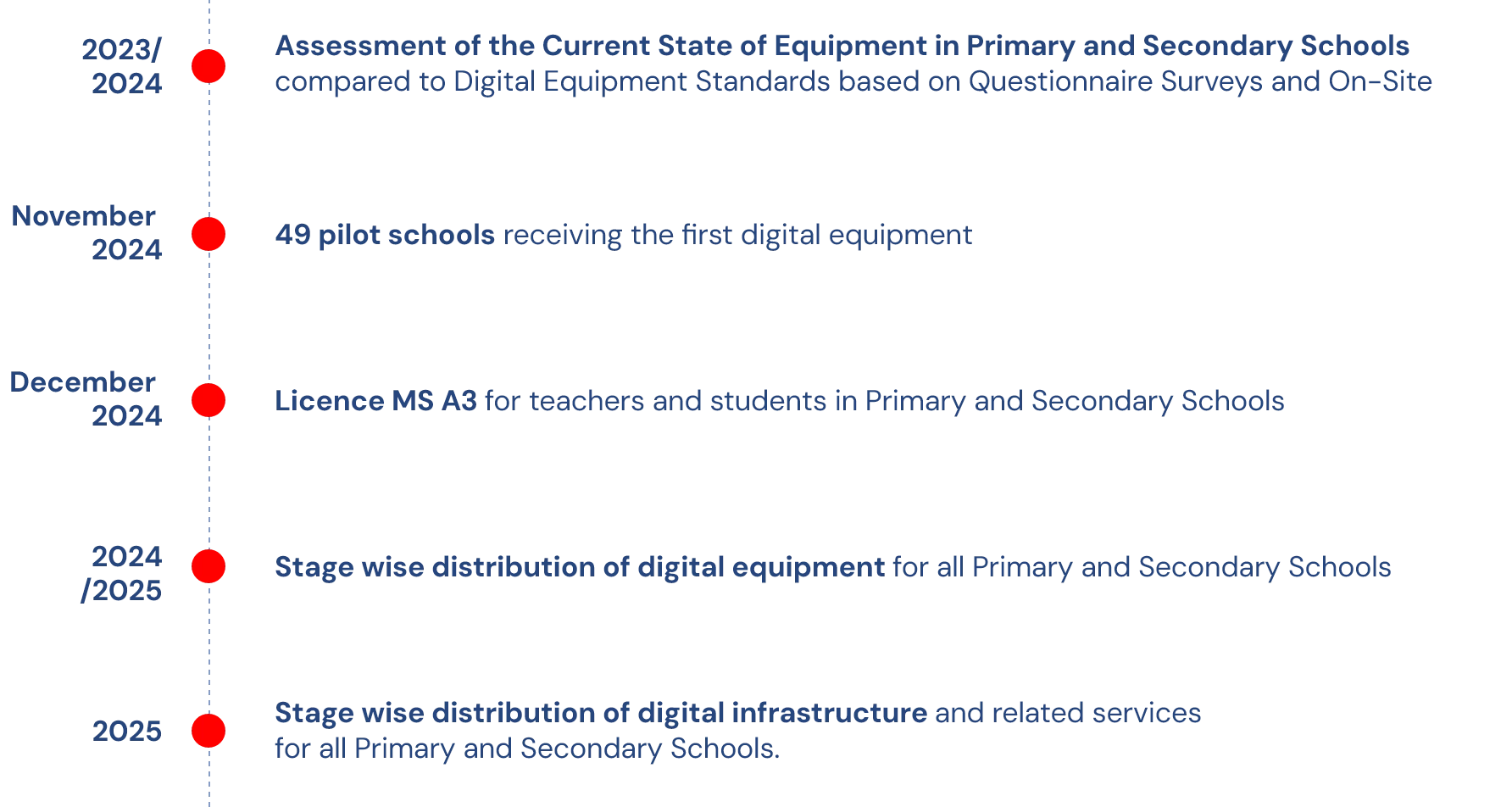 DigiEDU Timeline